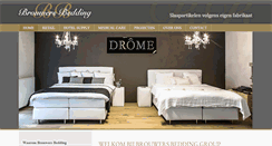 Desktop Screenshot of brouwers-bedding.nl